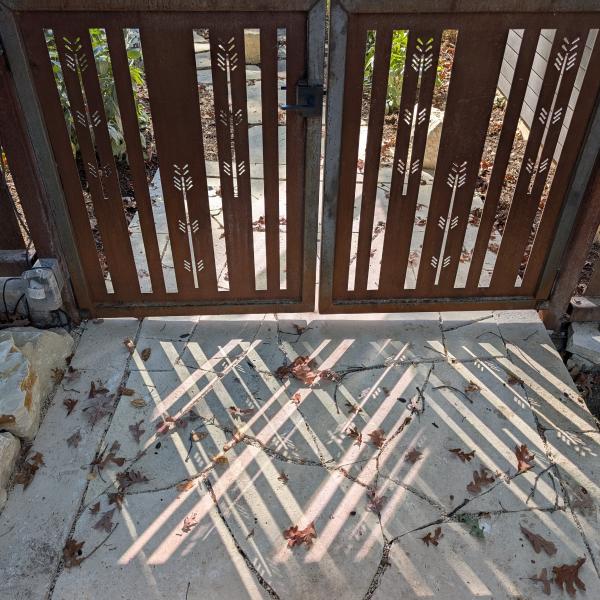 Decorative Panel Gates