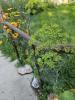 Top view of the tree branch railing